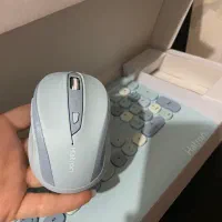 موس و کیبورد بی سیم و بی صدا hatron hkcw350|قطعات و لوازم جانبی رایانه|رودهن, |دیوار