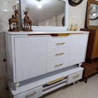 آینه کنسول مدل الماس|بوفه، ویترین، کنسول|تبریز, |دیوار