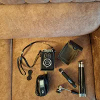 دوربین لوبیتل ۲ ،شارژر باتری خودرو ،قهوه ساز فندکی|کلکسیون اشیاء عتیقه|تهران, صادقیه|دیوار