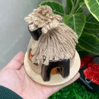 جا عود کلبه سنتی سنگی