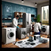 تعمیرات لباسشویی ظرفشویی پکیج آبگرمکن کولر آبی
