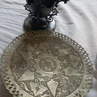 انگاره سیلور وبشقاب  برنجی  قدیمی|کلکسیون اشیاء عتیقه|کرج, فاز ۱ مهرشهر|دیوار