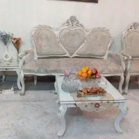 مبل ۹نفره چوب گردو|مبلمان خانگی و میز عسلی|تهران, صد دستگاه|دیوار