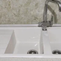 سینک ظرفشویی گرانیت دولگن توکار دست دوم