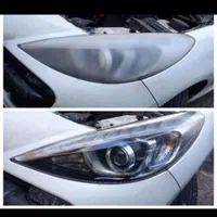 خدمات شفاف سازی چراغ تعویض طلق. واکس پولیش خودرو|خدمات موتور و ماشین|کرمان, |دیوار