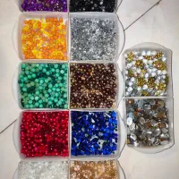 لوازم ساخت اکسسوری مروارید کریستال مهره سیم