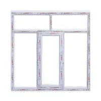 درب و پنجره دوجداره pvc طرح u پیش ساخته|مصالح و تجهیزات ساختمان|کیاشهر, |دیوار