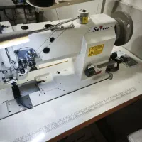 چرخ خیاطی دوپایه دو سوزن دوماکو12درجه ضخیم دوز