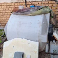 منبع آب قیفی عمودی با پایه آهنی مخصوص منزل وکارگاه|مصالح و تجهیزات ساختمان|شیراز, محراب|دیوار