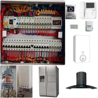 برقکار برقکشی تعمیر آیفون برد پکیج یخچال لباسشویی