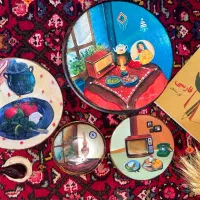 دیوارکوب سفالی سنتی