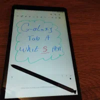 تبلت Galaxy tab a white s pen p205