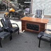 ست پک میز مدیر انتظار صندلی اداری پادرا