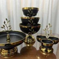 سرویس پذیرایی برنزی با کیفیت تضمین فاکتور|ظروف سرو و پذیرایی|تالش, تالش|دیوار