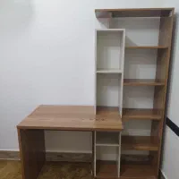 ۲ میز + کتابخانه|میز تحریر و کامپیوتر|لامرد, |دیوار