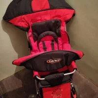 کالسکه در حد نو با روروک با صندلی غذا نو