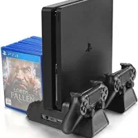 پایه شارژر و فن خنک کننده PS4|کنسول، بازی ویدئویی و آنلاین|تبریز, |دیوار