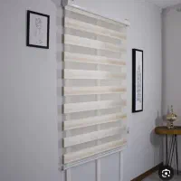 پرده زبرا در حد نو