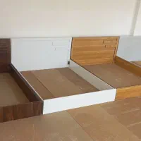 تخت خواب دو نفره در10 رنگ با کفی|تخت و سرویس خواب|لاهیجان, شیخ زاهد|دیوار