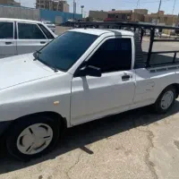 پراید وانت 401  بی رنگ کم کار در حد خاک میخوره