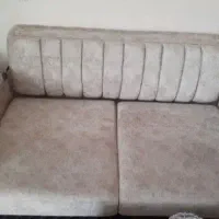 مبل سه نفره با فوم ۳۵ سانت سرد تخت خوابشو|مبلمان خانگی و میز عسلی|تهران, شهرک محلاتی|دیوار