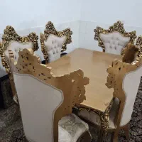 میز ناهار خوری تلویزیون بوفه ساعت میز صبحانه خوری|میز و صندلی غذاخوری|سیرجان, |دیوار