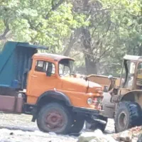حمل مصالح ماسه،سنگ،آجر،بلوک و خاکبرداری با کامیون