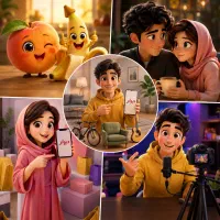 ساخت تبلیغ انیمیشنی اختصاصی با چهره