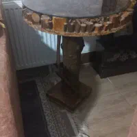 میز ناهارخوری میز خاطره ساعت ایستاده|میز و صندلی غذاخوری|شیراز, شیشهگری|دیوار