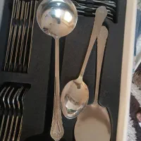 قاشق و چنگال ۱۲ نفره|ظروف سرو و پذیرایی|محمدشهر, محمدشهر|دیوار