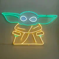 تابلو نئون بیبی یودا