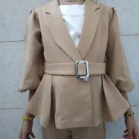 سه تیکه.کت.شلوار.تاپ دخترانه|لباس|ابریشم, |دیوار