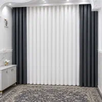 پنل پرده حریرساده زیبا اقتصادی مخصوص مستاجر800هزار