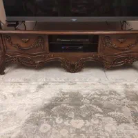 میز تلویزیون سبک استیل