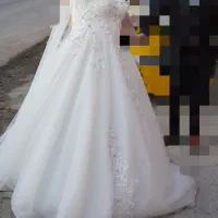 لباس عروس اروپایی سایز ۴۴تا ۴۸|لباس|رشت, استقامت ۱|دیوار