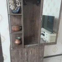 جا لباسی آینه دار تمام mdf/میز تلویزیون چوبی رادیس