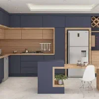 کابینت هایگلاس ام دی اف MDF|خدمات پیشه و مهارت|شیراز, اصلاح‌نژاد|دیوار