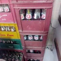 8عدد جعبه نوشابه زمزم سالم