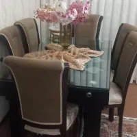 میز ناهار خوری ۶نفره|میز و صندلی غذاخوری|کرج, حصارک پایین|دیوار