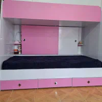 تخت خواب دوطبقه|تخت و سرویس خواب|کوهبنان, |دیوار