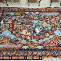 تابلو فرش سلاطین ۷ متری