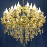 لوستر تمام برنز بیست شعله مدل دوگل ااصل