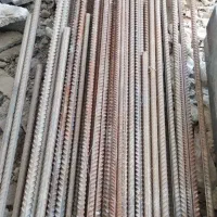 میلگرد باقیمانده از ساخت بنا در حد نو