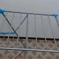 بند رخت محکم و تمام استیل|بندرخت و رختآویز|قم, باغ شازده|دیوار