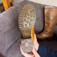 بوت بلند چرم آکبند بوفالو bullboxer ۳۹ ۲۵ سانت|کیف، کفش، کمربند|ارومیه, |دیوار