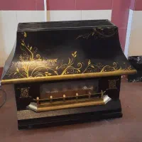 بخاری گازی طرح شومینه