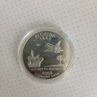 سکه نقره آمریکایی سال 2004 ۳۰ گرمی|کلکسیون سکه، تمبر، اسکناس|تهران, افسریه شمالی|دیوار