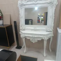 اینه شمعدان سفید ام دی اف