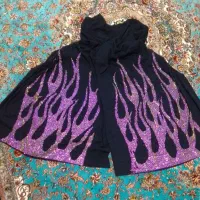 نگین کاری شلوار زنانە