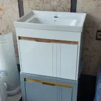 روشویی کابینتی PVC آینه باکس فول ست پی وی سی|لوازم سرویس بهداشتی|تهران, ائمه اطهار|دیوار